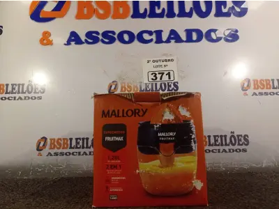 LOTE 371 - 01 ESPREMEDOR FRUITMAX 127V. (NO ESTADO) ATENÇÃO! FAZER A VISITAÇÃO ANTES DE ARREMATAR, NÃO SABEMOS SE FUNCIONA. LEILÃO NÃO TEM GARANTIA E NEM DEVOLUÇÃO, SUJEITO A POSSÍVEIS AVARIAS VISÍVEIS/OCULTAS E/OU AUSÊNCIA DE COMPONENTES.