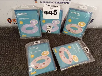 LOTE 445 - 05 BOIAS INFANTIS. (NO ESTADO) ATENÇÃO! FAZER A VISITAÇÃO ANTES DE ARREMATAR, NÃO SABEMOS SE FUNCIONA. LEILÃO NÃO TEM GARANTIA E NEM DEVOLUÇÃO, SUJEITO A POSSÍVEIS AVARIAS VISÍVEIS/OCULTAS E/OU AUSÊNCIA DE COMPONENTES.
