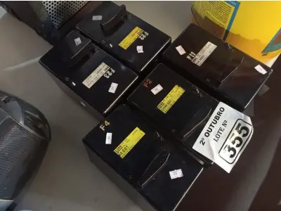 LOTE 355 - 05 CHAVES SECCIONADORAS GM 661. (NO ESTADO) ATENÇÃO! FAZER A VISITAÇÃO ANTES DE ARREMATAR, NÃO SABEMOS SE FUNCIONA. LEILÃO NÃO TEM GARANTIA E NEM DEVOLUÇÃO, SUJEITO A POSSÍVEIS AVARIAS VISÍVEIS/OCULTAS E/OU AUSÊNCIA DE COMPONENTES.