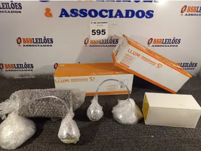 LOTE 595 - 04 PENDENTES BEDSIDE. (NO ESTADO) ATENÇÃO! FAZER A VISITAÇÃO ANTES DE ARREMATAR, NÃO SABEMOS SE FUNCIONA. LEILÃO NÃO TEM GARANTIA E NEM DEVOLUÇÃO, SUJEITO A POSSÍVEIS AVARIAS VISÍVEIS/OCULTAS E/OU AUSÊNCIA DE COMPONENTES.