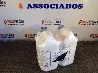 LOTE 114 - 10 LITROS DE CLOROCLEAN, LIMPADOR DESINFETANTE CLORADO PARA INDÚSTRIAS ALIMENTÍCIAS E AFINS. (NO ESTADO) ATENÇÃO! FAZER A VISITAÇÃO ANTES DE ARREMATAR, NÃO SABEMOS SE FUNCIONA. LEILÃO NÃO TEM GARANTIA E NEM DEVOLUÇÃO, SUJEITO A POSSÍVEIS AVARIAS VISÍVEIS/OCULTAS E/OU AUSÊNCIA DE COMPONENTES.