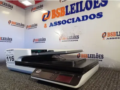 LOTE 116 - 01 SCANNER MARCA HP. (NO ESTADO) ATENÇÃO! FAZER A VISITAÇÃO ANTES DE ARREMATAR, NÃO SABEMOS SE FUNCIONA. LEILÃO NÃO TEM GARANTIA E NEM DEVOLUÇÃO, SUJEITO A POSSÍVEIS AVARIAS VISÍVEIS/OCULTAS E/OU AUSÊNCIA DE COMPONENTES.