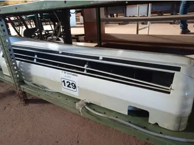 LOTE 129 - 01 EVAPORADORA MARCA LG. (NO ESTADO) ATENÇÃO! FAZER A VISITAÇÃO ANTES DE ARREMATAR, NÃO SABEMOS SE FUNCIONA. LEILÃO NÃO TEM GARANTIA E NEM DEVOLUÇÃO, SUJEITO A POSSÍVEIS AVARIAS VISÍVEIS/OCULTAS E/OU AUSÊNCIA DE COMPONENTES.