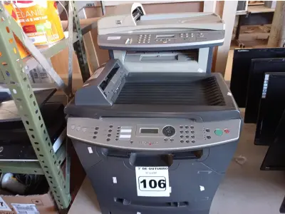 LOTE 106 - 02 IMPRESSORAS MULTIFUNCIONAIS MARCAS E MODELOS DIVERSOS. (NO ESTADO) ATENÇÃO! FAZER A VISITAÇÃO ANTES DE ARREMATAR, NÃO SABEMOS SE FUNCIONA. LEILÃO NÃO TEM GARANTIA E NEM DEVOLUÇÃO, SUJEITO A POSSÍVEIS AVARIAS VISÍVEIS/OCULTAS E/OU AUSÊNCIA DE COMPONENTES.