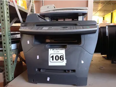 LOTE 106 - 02 IMPRESSORAS MULTIFUNCIONAIS MARCAS E MODELOS DIVERSOS. (NO ESTADO) ATENÇÃO! FAZER A VISITAÇÃO ANTES DE ARREMATAR, NÃO SABEMOS SE FUNCIONA. LEILÃO NÃO TEM GARANTIA E NEM DEVOLUÇÃO, SUJEITO A POSSÍVEIS AVARIAS VISÍVEIS/OCULTAS E/OU AUSÊNCIA DE COMPONENTES.