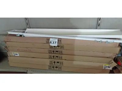 LOTE 637 - 06 LUMINÁRIAS DE EMBUTIR 1X40W+2 DICROICA MF-254132. (NO ESTADO) ATENÇÃO! FAZER A VISITAÇÃO ANTES DE ARREMATAR, NÃO SABEMOS SE FUNCIONA. LEILÃO NÃO TEM GARANTIA E NEM DEVOLUÇÃO, SUJEITO A POSSÍVEIS AVARIAS VISÍVEIS/OCULTAS E/OU AUSÊNCIA DE COMPONENTES.