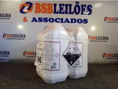 LOTE 166 - 10 LITROS DE CLOROCLEAN, LIMPADOR DESINFETANTE CLORADO PARA INDÚSTRIAS ALIMENTÍCIAS E AFINS. (NO ESTADO) ATENÇÃO! FAZER A VISITAÇÃO ANTES DE ARREMATAR, NÃO SABEMOS SE FUNCIONA. LEILÃO NÃO TEM GARANTIA E NEM DEVOLUÇÃO, SUJEITO A POSSÍVEIS AVARIAS VISÍVEIS/OCULTAS E/OU AUSÊNCIA DE COMPONENTES.
