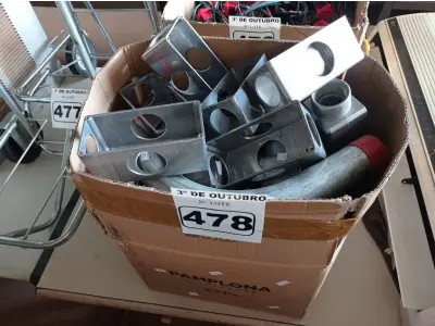 LOTE 478 - 01 LOTE COM VÁRIAS CAIXAS PETROLET MARCAS E MODELOS DIVERSOS. (NO ESTADO) ATENÇÃO! FAZER A VISITAÇÃO ANTES DE ARREMATAR, NÃO SABEMOS SE FUNCIONA. LEILÃO NÃO TEM GARANTIA E NEM DEVOLUÇÃO, SUJEITO A POSSÍVEIS AVARIAS VISÍVEIS/OCULTAS E/OU AUSÊNCIA DE COMPONENTES.