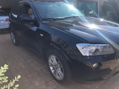 LOTE 635 - 01 I/BMW X3 XDRIVE 35I WX71,  COR PRETA, GASOLINA, ANO 2011/2011(NO ESTADO) (VISITAÇÃO AGENDAR 61-98153-0503) (VEÍCULO EM GOIÂNIA)