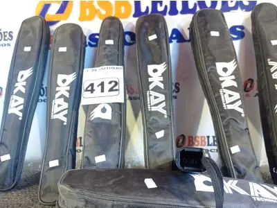 LOTE 412 - 10 DETECTORES DE METAL. (NO ESTADO) ATENÇÃO! FAZER A VISITAÇÃO ANTES DE ARREMATAR, NÃO SABEMOS SE FUNCIONA. LEILÃO NÃO TEM GARANTIA E NEM DEVOLUÇÃO, SUJEITO A POSSÍVEIS AVARIAS VISÍVEIS/OCULTAS E/OU AUSÊNCIA DE COMPONENTES.
