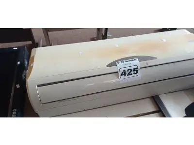 LOTE 425 - 01 EVAPORADORA MARCA KOMECO 24000BTU. (NO ESTADO) ATENÇÃO! FAZER A VISITAÇÃO ANTES DE ARREMATAR, NÃO SABEMOS SE FUNCIONA. LEILÃO NÃO TEM GARANTIA E NEM DEVOLUÇÃO, SUJEITO A POSSÍVEIS AVARIAS VISÍVEIS/OCULTAS E/OU AUSÊNCIA DE COMPONENTES.