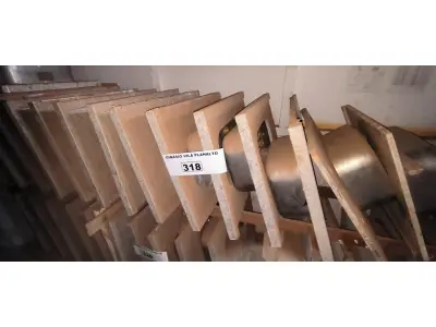 LOTE 318 - 14 PIAS EM GRANITO (NO ESTADO, NÃO SABEMOS SE FUNCIONA. LEILÃO NÃO TEM GARANTIA E NEM DEVOLUÇÃO).