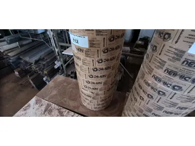 LOTE 112 - 02 FORMAS EM PAPELÃO PARA COLUNAS (NO ESTADO, NÃO SABEMOS SE FUNCIONA. LEILÃO NÃO TEM GARANTIA E NEM DEVOLUÇÃO).