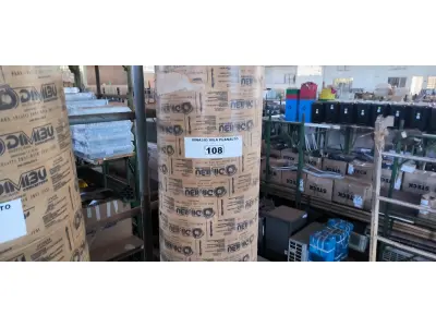 LOTE 108 - 02 FORMAS EM PAPELÃO PARA COLUNAS (NO ESTADO, NÃO SABEMOS SE FUNCIONA. LEILÃO NÃO TEM GARANTIA E NEM DEVOLUÇÃO).