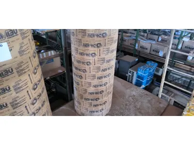 LOTE 108 - 02 FORMAS EM PAPELÃO PARA COLUNAS (NO ESTADO, NÃO SABEMOS SE FUNCIONA. LEILÃO NÃO TEM GARANTIA E NEM DEVOLUÇÃO).