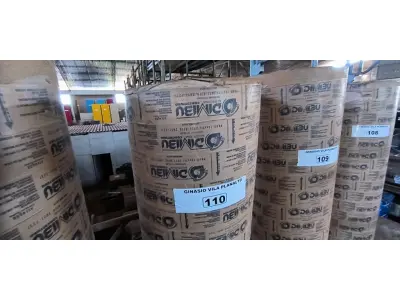 LOTE 110 - 01 FORMAS EM PAPELÃO PARA COLUNAS (NO ESTADO, NÃO SABEMOS SE FUNCIONA. LEILÃO NÃO TEM GARANTIA E NEM DEVOLUÇÃO).