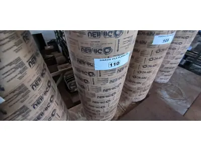 LOTE 110 - 01 FORMAS EM PAPELÃO PARA COLUNAS (NO ESTADO, NÃO SABEMOS SE FUNCIONA. LEILÃO NÃO TEM GARANTIA E NEM DEVOLUÇÃO).