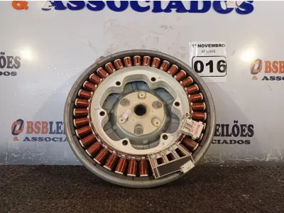 LOTE 016 - 01 ROTOR/ESTATOR DE LAVA SECA LG. (NO ESTADO) ATENÇÃO! FAZER A VISITAÇÃO ANTES DE ARREMATAR, NÃO SABEMOS SE FUNCIONA. LEILÃO NÃO TEM GARANTIA E NEM DEVOLUÇÃO, SUJEITO A POSSÍVEIS AVARIAS VISÍVEIS/OCULTAS E/OU AUSÊNCIA DE COMPONENTES.