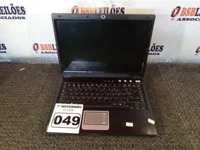 LOTE 049 - 01 NOTEBOOK MARCA AMAZON PC. (NO ESTADO) ATENÇÃO! FAZER A VISITAÇÃO ANTES DE ARREMATAR, NÃO SABEMOS SE FUNCIONA. LEILÃO NÃO TEM GARANTIA E NEM DEVOLUÇÃO, SUJEITO A POSSÍVEIS AVARIAS VISÍVEIS/OCULTAS E/OU AUSÊNCIA DE COMPONENTES.