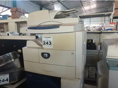 LOTE 243 - 02 IMPRESSORAS MULTIFUNCIONAL MARCAS XEROX MODELOS WORKCENTRE 4260/PHASER 6700. (NO ESTADO) ATENÇÃO! FAZER A VISITAÇÃO ANTES DE ARREMATAR, NÃO SABEMOS SE FUNCIONA. LEILÃO NÃO TEM GARANTIA E NEM DEVOLUÇÃO, SUJEITO A POSSÍVEIS AVARIAS VISÍVEIS/OCULTAS E/OU AUSÊNCIA DE COMPONENTES.