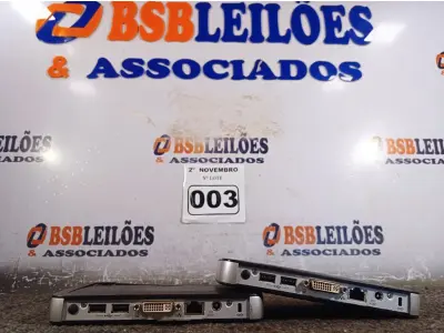 LOTE 003 - 02 TERMINAIS WYSE. (NO ESTADO) ATENÇÃO! FAZER A VISITAÇÃO ANTES DE ARREMATAR, NÃO SABEMOS SE FUNCIONA. LEILÃO NÃO TEM GARANTIA E NEM DEVOLUÇÃO, SUJEITO A POSSÍVEIS AVARIAS VISÍVEIS/OCULTAS E/OU AUSÊNCIA DE COMPONENTES.