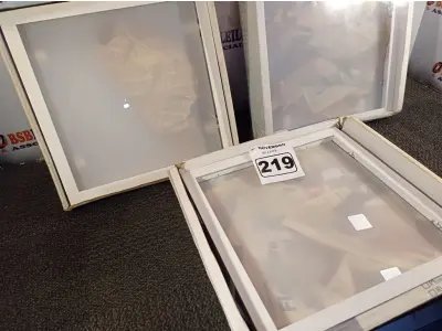 LOTE 219 - 03 LUMINÁRIAS DE EMBUTIR MARCAS EDIBRAZ. (NO ESTADO) ATENÇÃO! FAZER A VISITAÇÃO ANTES DE ARREMATAR, NÃO SABEMOS SE FUNCIONA. LEILÃO NÃO TEM GARANTIA E NEM DEVOLUÇÃO, SUJEITO A POSSÍVEIS AVARIAS VISÍVEIS/OCULTAS E/OU AUSÊNCIA DE COMPONENTES.