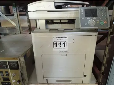 LOTE 111 - 01 IMPRESSORA MULTIFUNCIONAL MARCA CANON MODELO COLOR IMAGE RUNNER C1030IF. (NO ESTADO) ATENÇÃO! FAZER A VISITAÇÃO ANTES DE ARREMATAR, NÃO SABEMOS SE FUNCIONA. LEILÃO NÃO TEM GARANTIA E NEM DEVOLUÇÃO, SUJEITO A POSSÍVEIS AVARIAS VISÍVEIS/OCULTAS E/OU AUSÊNCIA DE COMPONENTES.