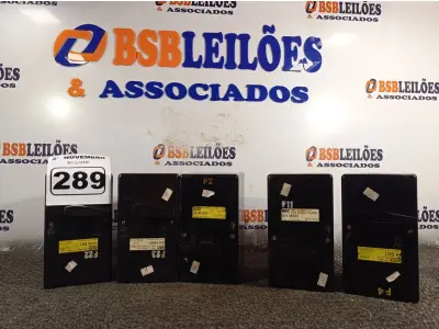 LOTE 289 - 05 CHAVES SECCIONADORAS GM 661. (NO ESTADO) ATENÇÃO! FAZER A VISITAÇÃO ANTES DE ARREMATAR, NÃO SABEMOS SE FUNCIONA. LEILÃO NÃO TEM GARANTIA E NEM DEVOLUÇÃO, SUJEITO A POSSÍVEIS AVARIAS VISÍVEIS/OCULTAS E/OU AUSÊNCIA DE COMPONENTES.