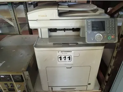 LOTE 111 - 01 IMPRESSORA MULTIFUNCIONAL MARCA CANON MODELO COLOR IMAGE RUNNER C1030IF. (NO ESTADO) ATENÇÃO! FAZER A VISITAÇÃO ANTES DE ARREMATAR, NÃO SABEMOS SE FUNCIONA. LEILÃO NÃO TEM GARANTIA E NEM DEVOLUÇÃO, SUJEITO A POSSÍVEIS AVARIAS VISÍVEIS/OCULTAS E/OU AUSÊNCIA DE COMPONENTES.