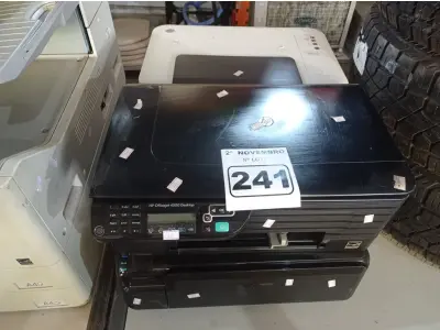 LOTE 241 - 04 IMPRESSORAS MARCAS E MODELOS DIVERSOS. (NO ESTADO) ATENÇÃO! FAZER A VISITAÇÃO ANTES DE ARREMATAR, NÃO SABEMOS SE FUNCIONA. LEILÃO NÃO TEM GARANTIA E NEM DEVOLUÇÃO, SUJEITO A POSSÍVEIS AVARIAS VISÍVEIS/OCULTAS E/OU AUSÊNCIA DE COMPONENTES.