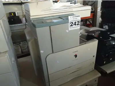 LOTE 242 - 01 IMPRESSORA MULTIFUNCIONAL MARCA CANON MODELO IMAGE RUNNER 2022I. (NO ESTADO) ATENÇÃO! FAZER A VISITAÇÃO ANTES DE ARREMATAR, NÃO SABEMOS SE FUNCIONA. LEILÃO NÃO TEM GARANTIA E NEM DEVOLUÇÃO, SUJEITO A POSSÍVEIS AVARIAS VISÍVEIS/OCULTAS E/OU AUSÊNCIA DE COMPONENTES.