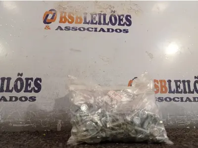 LOTE 009 - 01 KIT DE PARAFUSOS SEXTAVADOS (NO ESTADO) ATENÇÃO! FAZER A VISITAÇÃO ANTES DE ARREMATAR, NÃO SABEMOS SE FUNCIONA. LEILÃO NÃO TEM GARANTIA E NEM DEVOLUÇÃO, SUJEITO A POSSÍVEIS AVARIAS VISÍVEIS/OCULTAS E/OU AUSÊNCIA DE COMPONENTES.