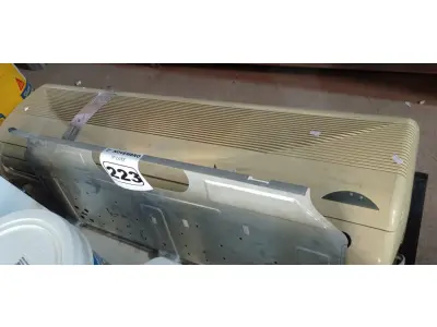LOTE 223 - 01 EVAPORADORA MARCA CARRIER 18000BTU’S. (NO ESTADO) ATENÇÃO! FAZER A VISITAÇÃO ANTES DE ARREMATAR, NÃO SABEMOS SE FUNCIONA. LEILÃO NÃO TEM GARANTIA E NEM DEVOLUÇÃO, SUJEITO A POSSÍVEIS AVARIAS VISÍVEIS/OCULTAS E/OU AUSÊNCIA DE COMPONENTES.