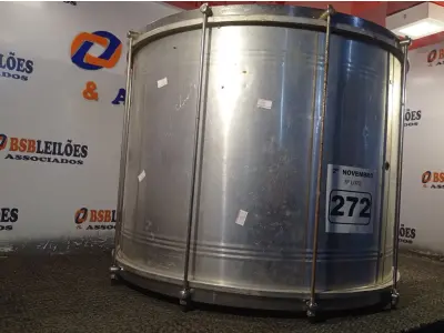 LOTE 272 - 01 INSTRUMENTO MUSICAL “SURDO”. (NO ESTADO) ATENÇÃO! FAZER A VISITAÇÃO ANTES DE ARREMATAR, NÃO SABEMOS SE FUNCIONA. LEILÃO NÃO TEM GARANTIA E NEM DEVOLUÇÃO, SUJEITO A POSSÍVEIS AVARIAS VISÍVEIS/OCULTAS E/OU AUSÊNCIA DE COMPONENTES.