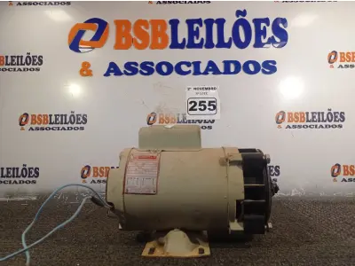 LOTE 255 - 01 MOTOR PARA BANHEIRA DE HIDROMASSAGEM. (NO ESTADO) ATENÇÃO! FAZER A VISITAÇÃO ANTES DE ARREMATAR, NÃO SABEMOS SE FUNCIONA. LEILÃO NÃO TEM GARANTIA E NEM DEVOLUÇÃO, SUJEITO A POSSÍVEIS AVARIAS VISÍVEIS/OCULTAS E/OU AUSÊNCIA DE COMPONENTES.