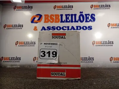 LOTE 319 - 12 TUBOS DE SILICONE NEUTRO PARA CONSTRUÇÃO 340G. (NO ESTADO) ATENÇÃO! FAZER A VISITAÇÃO ANTES DE ARREMATAR, NÃO SABEMOS SE FUNCIONA. LEILÃO NÃO TEM GARANTIA E NEM DEVOLUÇÃO, SUJEITO A POSSÍVEIS AVARIAS VISÍVEIS/OCULTAS E/OU AUSÊNCIA DE COMPONENTES.