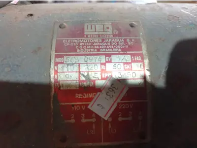LOTE 460 - 01 MOTOBOMBA COM AVARIAS. (NO ESTADO) ATENÇÃO! FAZER A VISITAÇÃO ANTES DE ARREMATAR, NÃO SABEMOS SE FUNCIONA. LEILÃO NÃO TEM GARANTIA E NEM DEVOLUÇÃO, SUJEITO A POSSÍVEIS AVARIAS VISÍVEIS/OCULTAS E/OU AUSÊNCIA DE COMPONENTES.