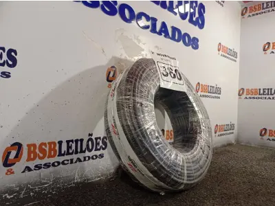 LOTE 360 - 01 ROLO DE CABO FLEXÍVEL 100M 1X10MM NA COR PRETA(NOVO). (NO ESTADO) ATENÇÃO! FAZER A VISITAÇÃO ANTES DE ARREMATAR, NÃO SABEMOS SE FUNCIONA. LEILÃO NÃO TEM GARANTIA E NEM DEVOLUÇÃO, SUJEITO A POSSÍVEIS AVARIAS VISÍVEIS/OCULTAS E/OU AUSÊNCIA DE COMPONENTES.