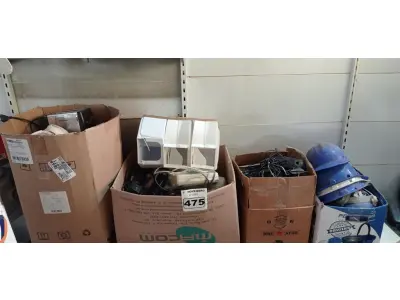 LOTE 475 - 01 LOTE COM MATÉRIAS DIVERSOS. (NO ESTADO) ATENÇÃO! FAZER A VISITAÇÃO ANTES DE ARREMATAR, NÃO SABEMOS SE FUNCIONA. LEILÃO NÃO TEM GARANTIA E NEM DEVOLUÇÃO, SUJEITO A POSSÍVEIS AVARIAS VISÍVEIS/OCULTAS E/OU AUSÊNCIA DE COMPONENTES.