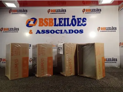 LOTE 521 - 04 ARANDELAS CENTRAL CE 1422-A 1XE27. (NO ESTADO) ATENÇÃO! FAZER A VISITAÇÃO ANTES DE ARREMATAR, NÃO SABEMOS SE FUNCIONA. LEILÃO NÃO TEM GARANTIA E NEM DEVOLUÇÃO, SUJEITO A POSSÍVEIS AVARIAS VISÍVEIS/OCULTAS E/OU AUSÊNCIA DE COMPONENTES.