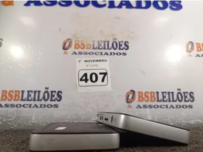 LOTE 407 - 02 TERMINAIS WYSE. (NO ESTADO) ATENÇÃO! FAZER A VISITAÇÃO ANTES DE ARREMATAR, NÃO SABEMOS SE FUNCIONA. LEILÃO NÃO TEM GARANTIA E NEM DEVOLUÇÃO, SUJEITO A POSSÍVEIS AVARIAS VISÍVEIS/OCULTAS E/OU AUSÊNCIA DE COMPONENTES.