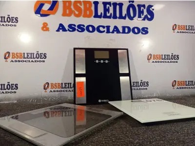 LOTE 076 - 03 BALANÇAS DE USO DOMÉSTICO. (NO ESTADO) ATENÇÃO! FAZER A VISITAÇÃO ANTES DE ARREMATAR, NÃO SABEMOS SE FUNCIONA. LEILÃO NÃO TEM GARANTIA E NEM DEVOLUÇÃO, SUJEITO A POSSÍVEIS AVARIAS VISÍVEIS/OCULTAS E/OU AUSÊNCIA DE COMPONENTES.