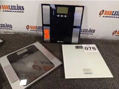LOTE 076 - 03 BALANÇAS DE USO DOMÉSTICO. (NO ESTADO) ATENÇÃO! FAZER A VISITAÇÃO ANTES DE ARREMATAR, NÃO SABEMOS SE FUNCIONA. LEILÃO NÃO TEM GARANTIA E NEM DEVOLUÇÃO, SUJEITO A POSSÍVEIS AVARIAS VISÍVEIS/OCULTAS E/OU AUSÊNCIA DE COMPONENTES.