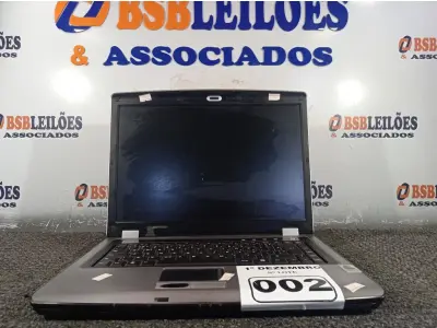 LOTE 002 - 01 NOTEBOOK MARCA AMAZON PC. (NO ESTADO) ATENÇÃO! FAZER A VISITAÇÃO ANTES DE ARREMATAR, NÃO SABEMOS SE FUNCIONA. LEILÃO NÃO TEM GARANTIA E NEM DEVOLUÇÃO, SUJEITO A POSSÍVEIS AVARIAS VISÍVEIS/OCULTAS E/OU AUSÊNCIA DE COMPONENTES.