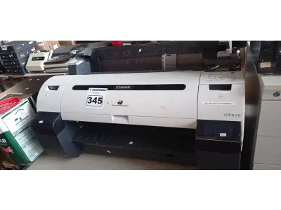 LOTE 345 - 01 PLOTTER CANON MODELO IPF 670. (NO ESTADO) ATENÇÃO! FAZER A VISITAÇÃO ANTES DE ARREMATAR, NÃO SABEMOS SE FUNCIONA. LEILÃO NÃO TEM GARANTIA E NEM DEVOLUÇÃO, SUJEITO A POSSÍVEIS AVARIAS VISÍVEIS/OCULTAS E/OU AUSÊNCIA DE COMPONENTES.