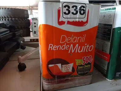 LOTE 336 - 01 LATA DE TINTA IQUINE DELANIL RENDE MUITO 18L FOSCO BASE “C”. (NO ESTADO) ATENÇÃO! FAZER A VISITAÇÃO ANTES DE ARREMATAR, NÃO SABEMOS SE FUNCIONA. LEILÃO NÃO TEM GARANTIA E NEM DEVOLUÇÃO, SUJEITO A POSSÍVEIS AVARIAS VISÍVEIS/OCULTAS E/OU AUSÊNCIA DE COMPONENTES.
