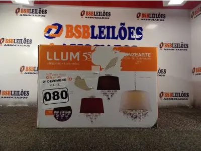 LOTE 080 - 01 PENDENTE SÃO PAULO. (NO ESTADO) ATENÇÃO! FAZER A VISITAÇÃO ANTES DE ARREMATAR, NÃO SABEMOS SE FUNCIONA. LEILÃO NÃO TEM GARANTIA E NEM DEVOLUÇÃO, SUJEITO A POSSÍVEIS AVARIAS VISÍVEIS/OCULTAS E/OU AUSÊNCIA DE COMPONENTES.