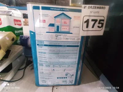 LOTE 175 - 01 LATA DE TINTA IQUINE DIATEX PINTA MAIS 18L FOSCO BASE “P”. (NO ESTADO) ATENÇÃO! FAZER A VISITAÇÃO ANTES DE ARREMATAR, NÃO SABEMOS SE FUNCIONA. LEILÃO NÃO TEM GARANTIA E NEM DEVOLUÇÃO, SUJEITO A POSSÍVEIS AVARIAS VISÍVEIS/OCULTAS E/OU AUSÊNCIA DE COMPONENTES.