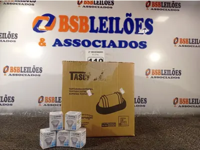 LOTE 110 - 01 LOTE COM APROXIMADAMENTE 80 LÂMPADAS DICROICA 1W 220V. (NO ESTADO) ATENÇÃO! FAZER A VISITAÇÃO ANTES DE ARREMATAR, NÃO SABEMOS SE FUNCIONA. LEILÃO NÃO TEM GARANTIA E NEM DEVOLUÇÃO, SUJEITO A POSSÍVEIS AVARIAS VISÍVEIS/OCULTAS E/OU AUSÊNCIA DE COMPONENTES.