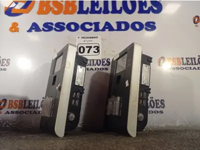 LOTE 073 - 02 RELÓGIOS DE PONTO. (NO ESTADO) ATENÇÃO! FAZER A VISITAÇÃO ANTES DE ARREMATAR, NÃO SABEMOS SE FUNCIONA. LEILÃO NÃO TEM GARANTIA E NEM DEVOLUÇÃO, SUJEITO A POSSÍVEIS AVARIAS VISÍVEIS/OCULTAS E/OU AUSÊNCIA DE COMPONENTES.